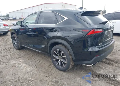 2015 Lexus Nx 200T F Sport z USA, uszkodzony, nr VIN JTJBARBZ0F2002055